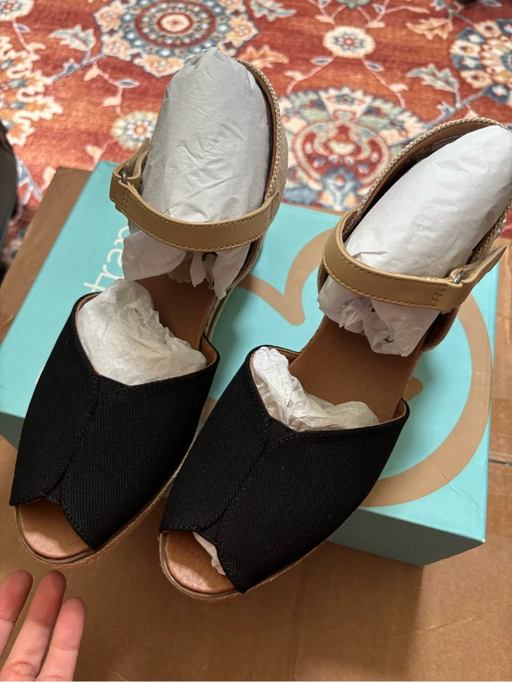 Bare traps Odetta Espadrille Wedge Sandal size 9.5M